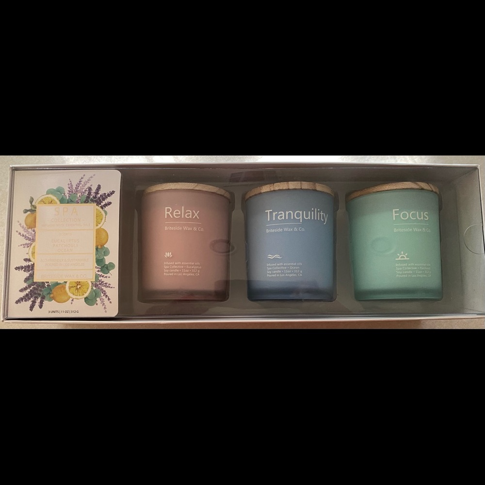Briteside Wax & Co candle set - great for Mother’s Day